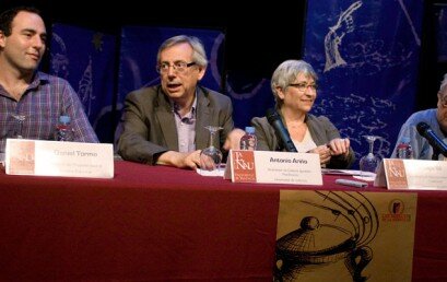 Escena Erasmus presenta en la Universitat de València su nuevo espectáculo “Lorca, Calderón y los estudiantes de Babel” para Las Huellas de la Barraca 2012 organizado por Acción Cultural Española (AC/E)