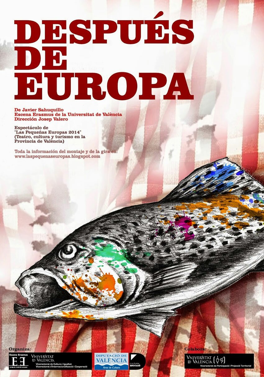 El nuevo espectáculo de Escena Erasmus "Después de Europa" se presenta la semana que viene en La Nau de la UV