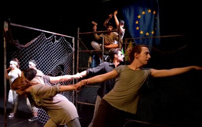 El programa Unisocietat de la Universitat de València acosta demà a Alzira la gira de Les Europes Menudes amb l’espectacle ‘El circ de la frontera’ d’Escena Erasmus