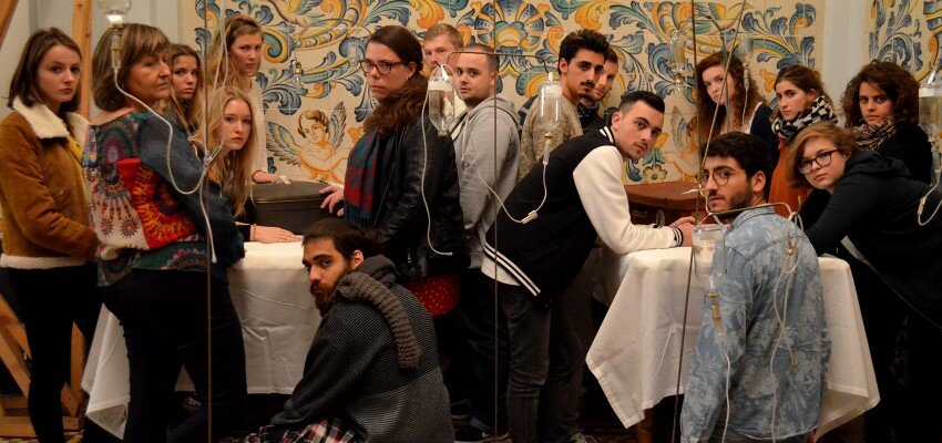 Escena Erasmus estrena en La Nau su nuevo espectáculo con motivo del 80 aniversario de València, Capital de la República Escena Erasmus estrena en La Nau su nuevo espectáculo con motivo del 80 aniversario de València, Capital de la República